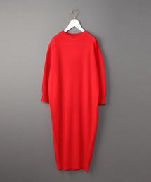 6 | ＜6(ROKU)＞WOOL CASHMERE WAFFLE ONE PIECE/ﾜﾝﾋﾟｰｽо(ワンピース)