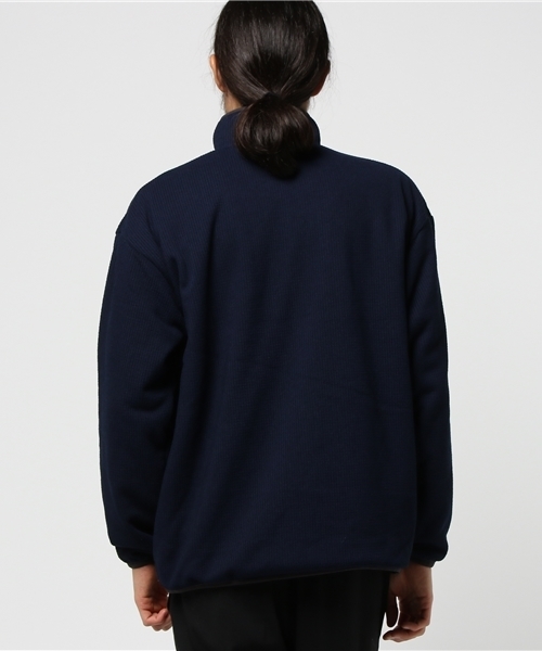 Denime（ドゥニーム）の「フリースリバーシブルジャケット（ブルゾン・メンズ・ブラック/グレー/ネイビー・LARGE/MEDIUM/X-LARGE）」の12枚目の写真