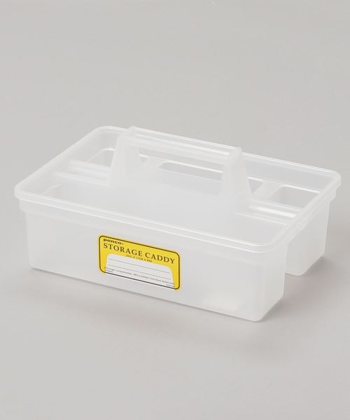 PENCO（ペンコ）の「penco ペンコ ストレージキャディ スタッキング収納ケース（収納グッズ・レディース・ブラック/ライトブルー/イエロー/オレンジ/ネイビー/グリーン/ホワイト/クリア/ベージュ/シルバー・FREE）」の12枚目の写真