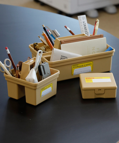 PENCO（ペンコ）の「penco ペンコ ストレージキャディ スタッキング収納ケース（収納グッズ・レディース・ブラック/ライトブルー/イエロー/オレンジ/ネイビー/グリーン/ホワイト/クリア/ベージュ/シルバー・FREE）」の13枚目の写真