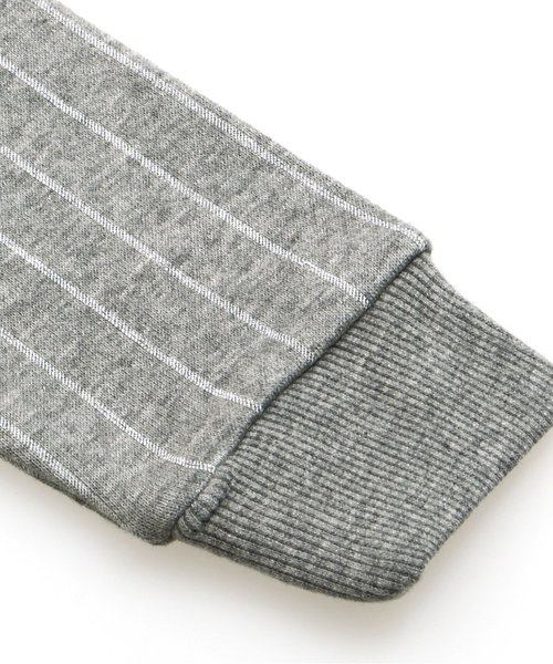 apres les cours（アプレレクール）の「リボンモチーフあったかトレーナーワンピ（ワンピース・キッズ・ネイビー/グレー/カーキ・80/100/120/140/90/110/130）」の10枚目の写真