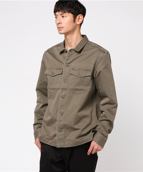 ALLSAINTS（オールセインツ）の「【本日セール終了】FIREBASE LS SHIRT（シャツ/ブラウス・メンズ・カーキ・SMALL/LARGE/X-SMALL/MEDIUM）」の10枚目の写真