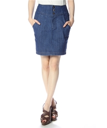 DISCOAT | コクーンデニムスカート(デニムスカート)