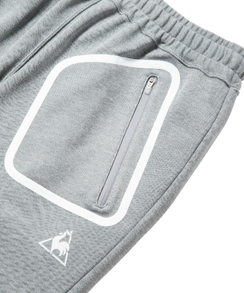 le coq sportif（ルコックスポルティフ）の「スウェットパンツ（その他パンツ・メンズ・杢グレー/ネイビー/ホワイト・L/S/M/LL）」の7枚目の写真