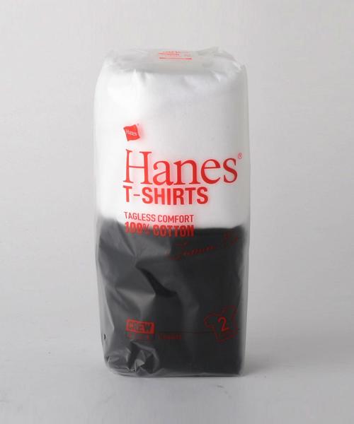 HANES（ヘインズ）の「Hanes（ヘインズ）  JAPAN FIT クルーネック アソート ◆（Tシャツ/カットソー・メンズ・ブラック/ライトグレー・MEDIUM/SMALL/X-SMALL/LARGE）」の2枚目の写真