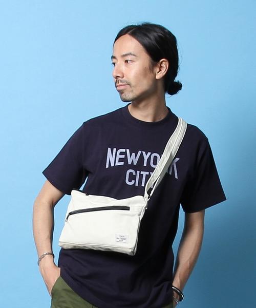 coen（コーエン）の「【店舗限定】キャンバスサコッシュ（ショルダーバッグ・メンズ・オフホワイト/ブラック/グレー/その他1・FREE）」の2枚目の写真