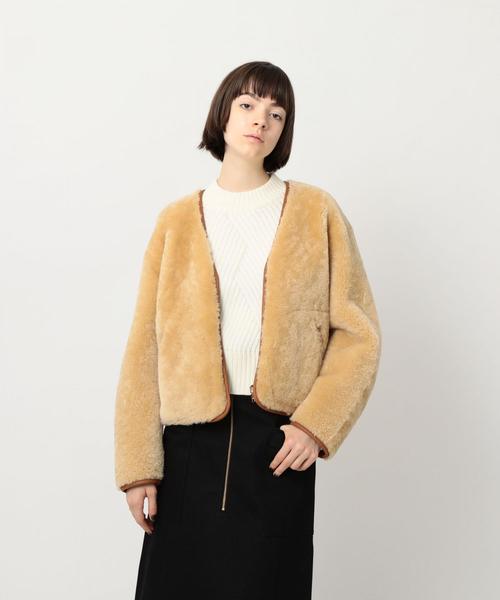 【お値引き⭕️】ムートン（ウールマイン） Steven Alan（スティーブンアラン）の「＜Steven Alan＞MOUTON JACKET