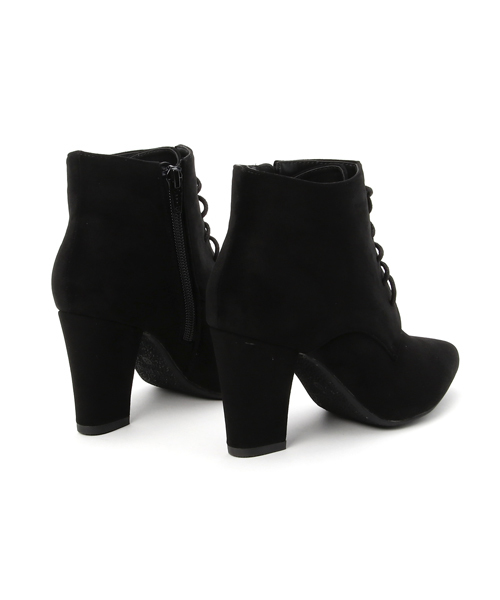 ORiental TRaffic(オリエンタルトラフィック)の「SPECIAL PRICE★レースアップヒールブーツ★7401(ブーツ・レディース・ブラック/ブラウン/グレー・SS/S/M/L/LL/3L)」の6枚目の写真