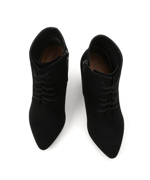 ORiental TRaffic(オリエンタルトラフィック)の「SPECIAL PRICE★レースアップヒールブーツ★7401(ブーツ・レディース・ブラック/ブラウン/グレー・SS/S/M/L/LL/3L)」の5枚目の写真