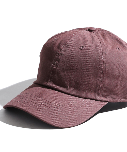 newhattan(ニューハッタン)の「WEGO/newhattan ウォッシュドツイル6パネルローキャップ(キャップ・メンズ・ダークブラウン/ネイビー/レッド/オリーブ/サックスブルー/ピンク/ターコイズブルー/ブルー/キャメル/ライトピンク/ライム/パープル/レッド系その他/ダークグリーン/ダークグレー/ライトイエロー/その他1/ライトグレー/ピンク系その他/オレンジ/ブラック/グリーン/ダークベージュ/ライトベージュ/ワイン/パープル系その他/ホワイト/ライトパープル/その他2/イエロー・FREE)」の6枚目の写真