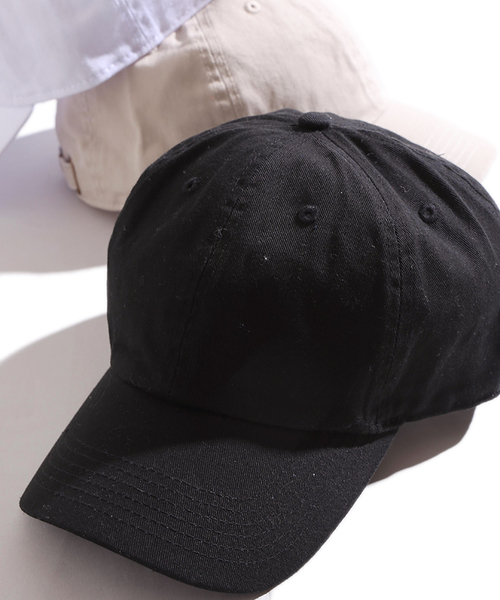 newhattan(ニューハッタン)の「WEGO/newhattan ウォッシュドツイル6パネルローキャップ(キャップ・メンズ・ダークブラウン/ネイビー/レッド/オリーブ/サックスブルー/ピンク/ターコイズブルー/ブルー/キャメル/ライトピンク/ライム/パープル/レッド系その他/ダークグリーン/ダークグレー/ライトイエロー/その他1/ライトグレー/ピンク系その他/オレンジ/ブラック/グリーン/ダークベージュ/ライトベージュ/ワイン/パープル系その他/ホワイト/ライトパープル/その他2/イエロー・FREE)」の3枚目の写真