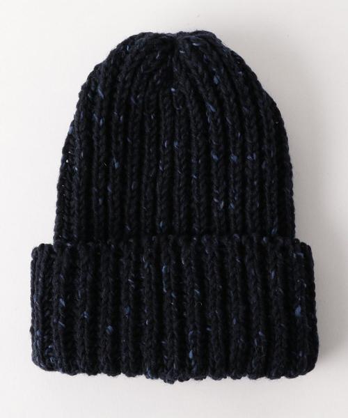 HIGHLAND 2000(ハイランドトゥーサウザンド)の「<HIGHLAND 2000> BOBCAP NEP/ニット帽 ◆(ニットキャップ/ビーニー・メンズ・ブラック/ライトグレー/ブラウン/ネイビー/パープル・FREE)」の4枚目の写真