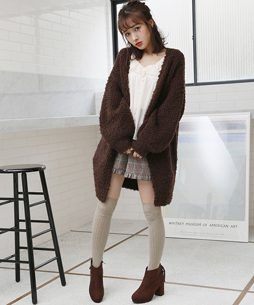 one after another NICE CLAUP（ワンアフターアナザーナイスクラップ）の「newフリルショートパンツ（その他パンツ・レディース・ブラック/ベージュ/ブラック系その他/ブラウン系その他・FREE）」の19枚目の写真