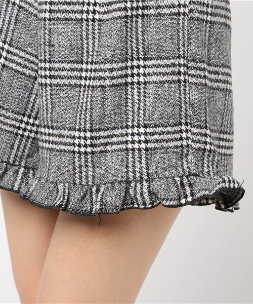 one after another NICE CLAUP（ワンアフターアナザーナイスクラップ）の「newフリルショートパンツ（その他パンツ・レディース・ブラック/ベージュ/ブラック系その他/ブラウン系その他・FREE）」の9枚目の写真