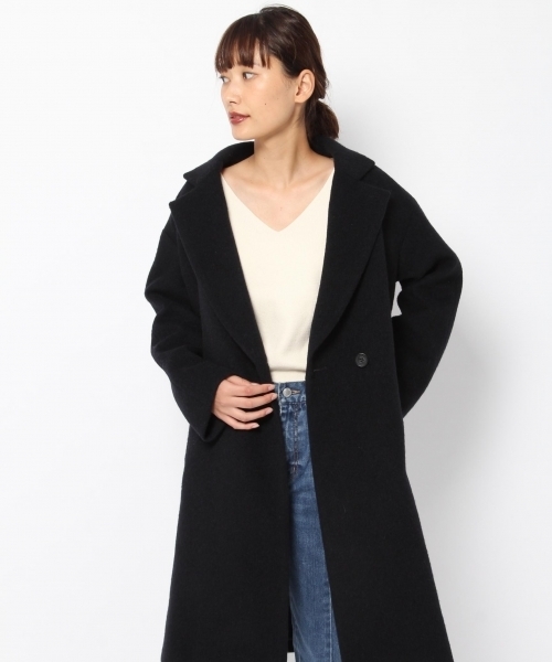 laboratory work（ラボラトリーワーク）の「シンプルチェスターコート（チェスターコート・レディース・ベージュ/グレー/ネイビー・MEDIUM）」の10枚目の写真