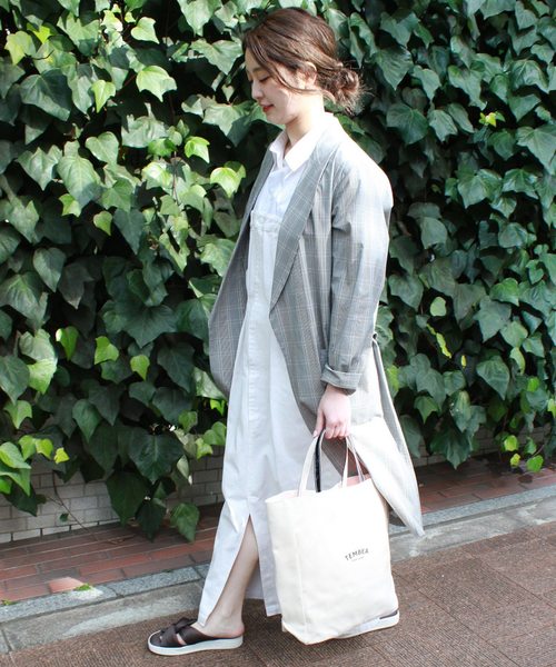 TEMBEA(テンベア)の「【TEMBEA /テンベア】別注ペーパーバッグスペシャル:トートバッグ#(トートバッグ・レディース・ホワイト/ブラック・FREE)」の3枚目の写真