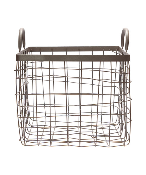 PUEBCO(プエブコ)の「SQUARE BASKET W/HANDLE Medium(収納グッズ)」|その他