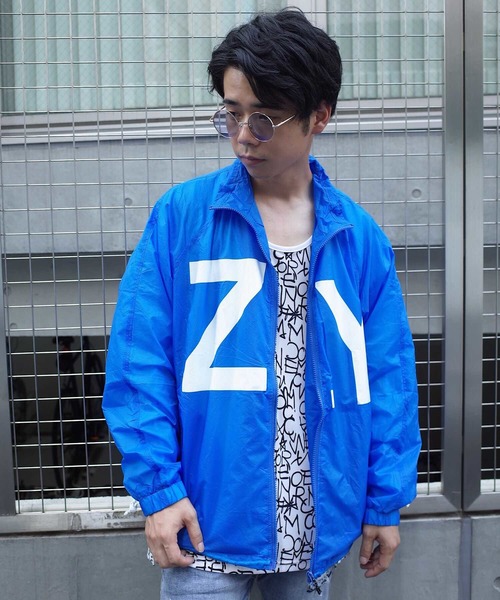 rovtski(ロフトスキー)の「rovtski 【ビッグシルエット】MASZY ZY PRINT JKT(ナイロンジャケット・メンズ・レッド/イエロー/ブルー・FREE)」の7枚目の写真