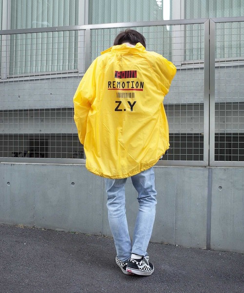 rovtski(ロフトスキー)の「rovtski 【ビッグシルエット】MASZY ZY PRINT JKT(ナイロンジャケット・メンズ・レッド/イエロー/ブルー・FREE)」の15枚目の写真