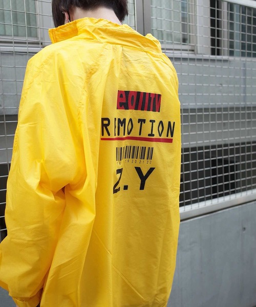 rovtski(ロフトスキー)の「rovtski 【ビッグシルエット】MASZY ZY PRINT JKT(ナイロンジャケット・メンズ・レッド/イエロー/ブルー・FREE)」の17枚目の写真
