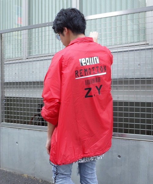 rovtski(ロフトスキー)の「rovtski 【ビッグシルエット】MASZY ZY PRINT JKT(ナイロンジャケット・メンズ・レッド/イエロー/ブルー・FREE)」の21枚目の写真