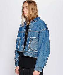 JieDa SWITCHING DENIM JACKET デニムジャケット JieDa＞ デニム ジップ ジャケット