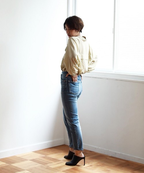 TODAYFUL（トゥデイフル）の「Ellin'sデニム（デニムパンツ・レディース・ブルー・23inch/24inch/25inch/26inch）」の6枚目の写真