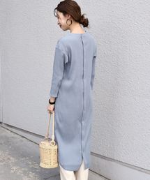 SHIPS | ギャラクシーリブスナップワンピース(ワンピース)