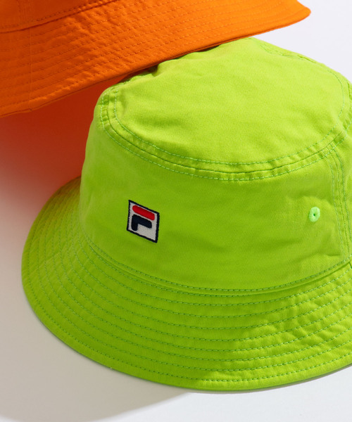 green fila hat