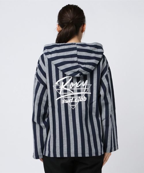 ROXY（ロキシー）の「パーカー ROXY RPO191154（パーカー・レディース・グレー/インディゴブルー・S/M）」の4枚目の写真