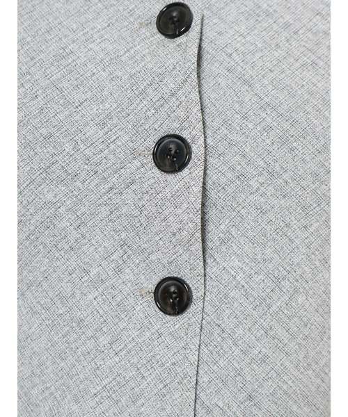 EMODA（エモダ）の「SWITCHINGショートトップ（Tシャツ/カットソー・レディース・ブラック/ベージュ/グレー・FREE）」の19枚目の写真