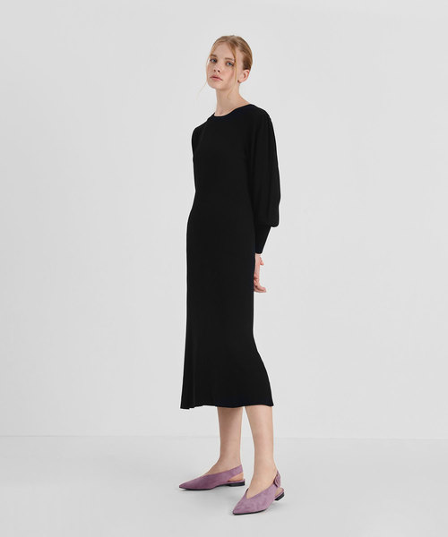 CHARLES & KEITH(チャールズ & キース)の「ヴイカット スリングバックフラット / V-Cut Slingback Flats(サンダル・レディース・ブラック/ダークブルー/ライラック・22.5cm/23cm/23.5cm/24.5cm)」の18枚目の写真