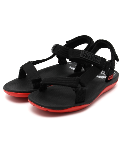 CAMPER(カンペール)の「MATCH (マッチ)(サンダル・レディース・ブラック・25.0cm/23.5cm/24.0cm/22.5cm/23.0cm)」の1枚目の写真