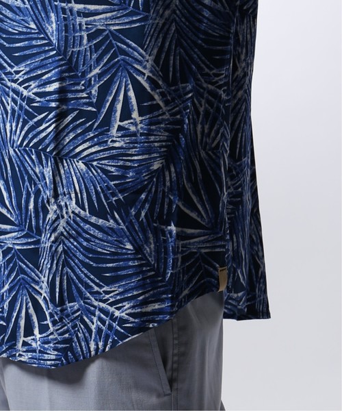 EDIFICE（エディフィス）の「Matteucci / Belesto 別注 リーフパターン オープンカラー シャツ（シャツ/ブラウス・メンズ・ブルー・MEDIUM/SMALL）」の14枚目の写真