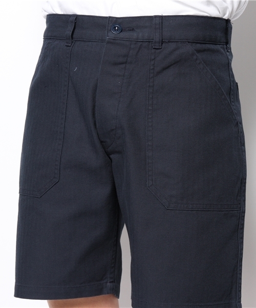 BEAMS(ビームス)の「○KEMPEL / ヘリンボーン ショーツ(その他パンツ・メンズ・ネイビー・44/46/48)」の4枚目の写真
