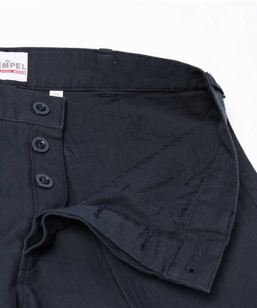 BEAMS(ビームス)の「○KEMPEL / ヘリンボーン ショーツ(その他パンツ・メンズ・ネイビー・44/46/48)」の8枚目の写真