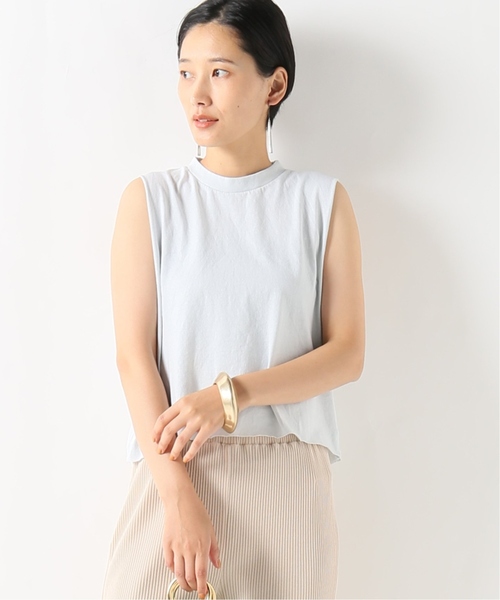 journal standard L'essage(ジャーナルスタンダードレサージュ)の「【UPCYCLE/アップサイクル】 xL’ESSAGE WOMANS ROCK TEE(Tシャツ/カットソー・レディース・チャコールグレー/モカ/ホワイト×ホワイト・FREE)」の2枚目の写真
