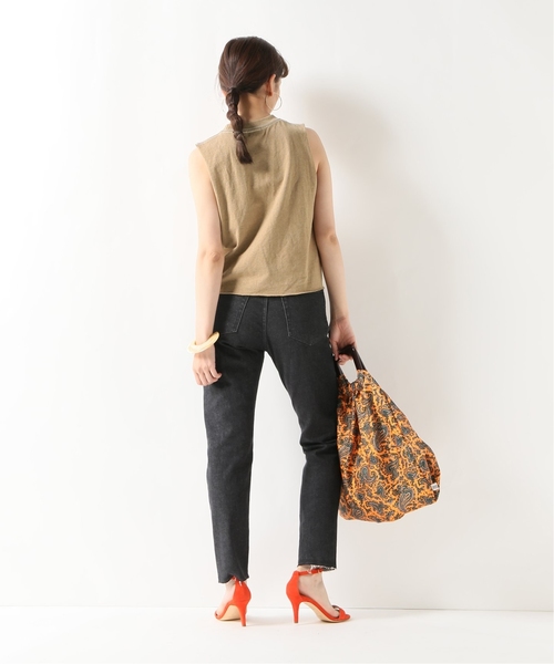 journal standard L'essage(ジャーナルスタンダードレサージュ)の「【UPCYCLE/アップサイクル】 xL’ESSAGE WOMANS ROCK TEE(Tシャツ/カットソー・レディース・チャコールグレー/モカ/ホワイト×ホワイト・FREE)」の19枚目の写真