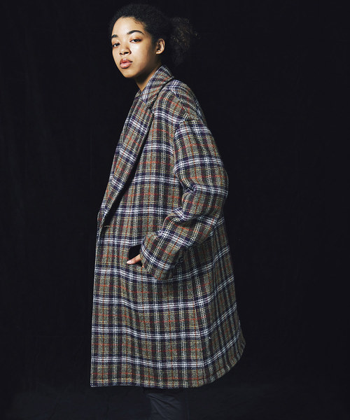 NYUZELESS（ニューズレス）の「NYUZELESS/ニューズレス CHECK BIG CHESTER DOWN COAT（ダウンジャケット/コート・メンズ・チェック・1/2）」の7枚目の写真