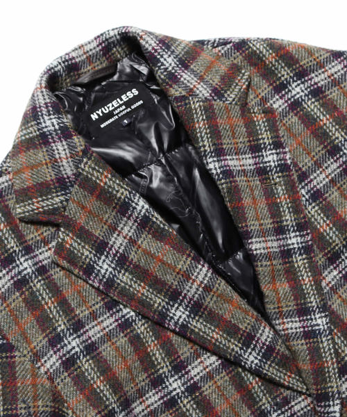 NYUZELESS（ニューズレス）の「NYUZELESS/ニューズレス CHECK BIG CHESTER DOWN COAT（ダウンジャケット/コート・メンズ・チェック・1/2）」の8枚目の写真