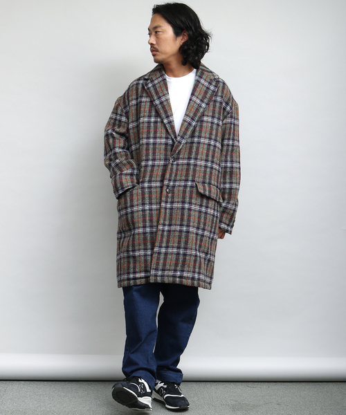 NYUZELESS（ニューズレス）の「NYUZELESS/ニューズレス CHECK BIG CHESTER DOWN COAT（ダウンジャケット/コート・メンズ・チェック・1/2）」の21枚目の写真