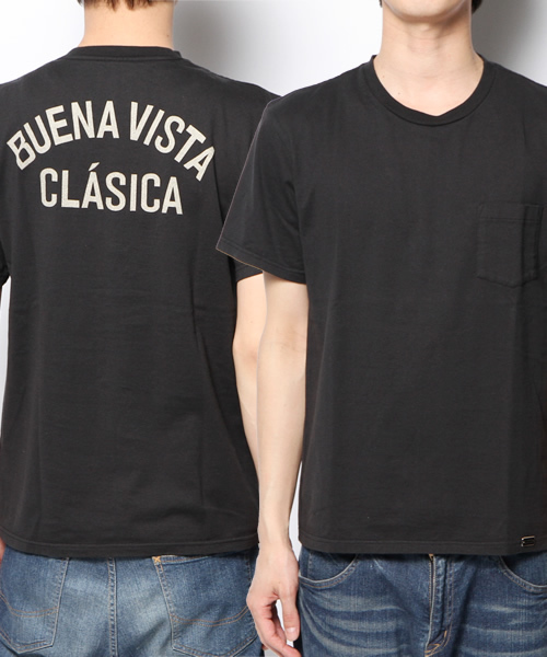 B印 YOSHIDA(BEAMS×PORTER)（ビージルシヨシダ）の「石塚啓次“BUENA VISTA” VIVA LA VIDA T-shirts ②（Tシャツ/カットソー・メンズ・ブラック/ホワイト/グレー・MEDIUM/LARGE/SMALL/X-LARGE）」の11枚目の写真