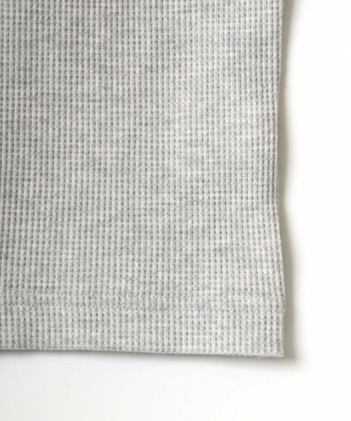 HANES（ヘインズ）の「Hanes/へインズ BEEFY/ビーフィー サーマル クルーネック ロングスリーブTシャツ/パックT（Tシャツ/カットソー・メンズ・ブラック/ホワイト/ネイビー/グレー・M/L/XL/S）」の15枚目の写真