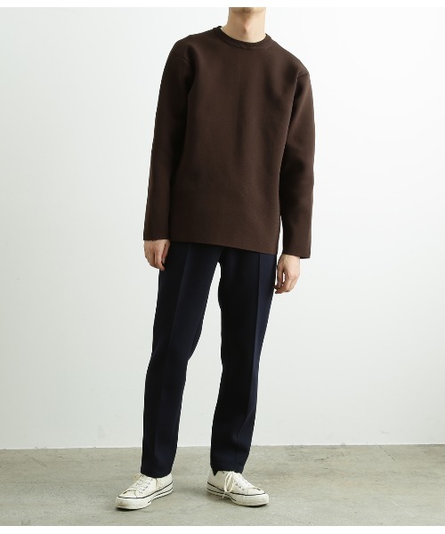 ADAM ET ROPE'（アダムエロペ）の「12GポリエステルミラノリブCN（ニット/セーター・メンズ・ブラウン系その他/グリーン系その他2・M/L）」の13枚目の写真