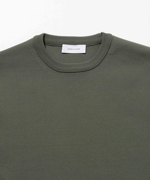 ADAM ET ROPE'（アダムエロペ）の「12GポリエステルミラノリブCN（ニット/セーター・メンズ・ブラウン系その他/グリーン系その他2・M/L）」の12枚目の写真