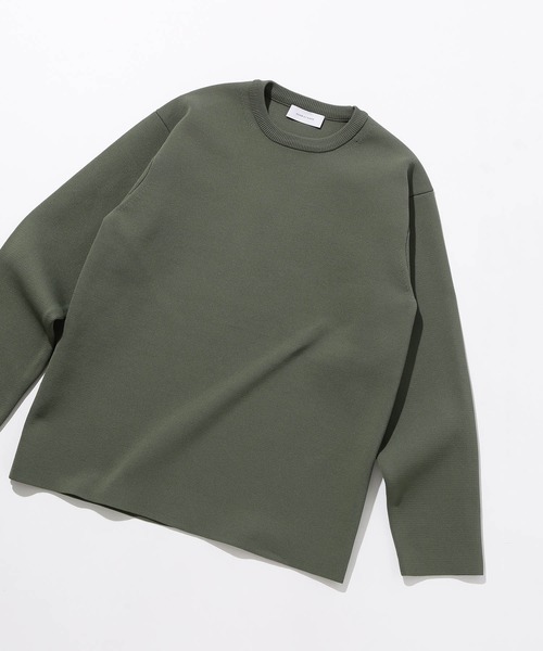 ADAM ET ROPE'（アダムエロペ）の「12GポリエステルミラノリブCN（ニット/セーター・メンズ・ブラウン系その他/グリーン系その他2・M/L）」の8枚目の写真