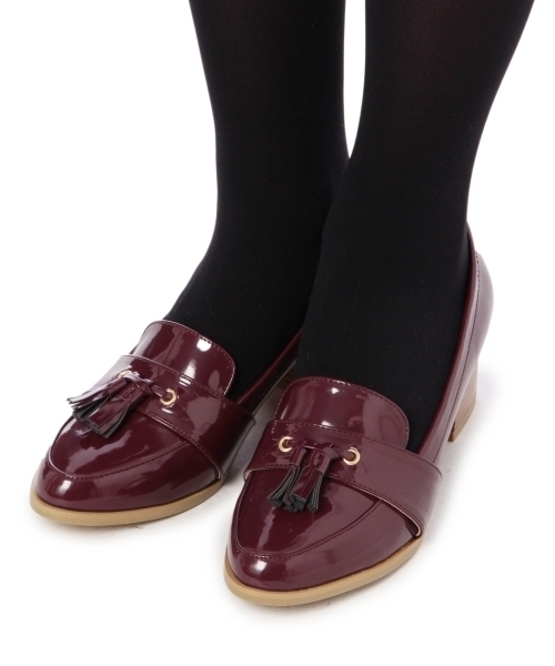 grove（グローブ）の「エナメルタッセルローファー（その他シューズ・レディース・ホワイト/レッド/ブラック・30/35/45/40/25/50）」の4枚目の写真