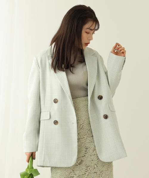 one after another NICE CLAUP(ワンアフターアナザーナイスクラップ)の「花柄マーメードスカート(スカート・レディース・オフホワイト/グリーン/グリーン系その他/パープル系その他・FREE)」の14枚目の写真