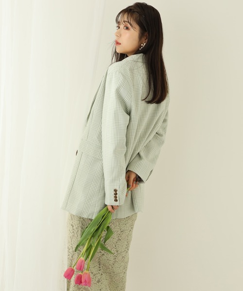 one after another NICE CLAUP(ワンアフターアナザーナイスクラップ)の「花柄マーメードスカート(スカート・レディース・オフホワイト/グリーン/グリーン系その他/パープル系その他・FREE)」の18枚目の写真