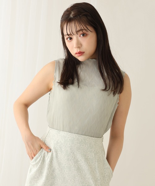 one after another NICE CLAUP(ワンアフターアナザーナイスクラップ)の「花柄マーメードスカート(スカート・レディース・オフホワイト/グリーン/グリーン系その他/パープル系その他・FREE)」の19枚目の写真